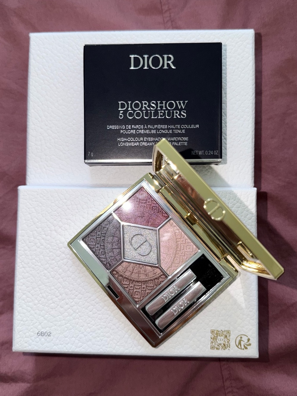 Dior Diorshow 5 Couleurs Eyeshadow Palette - Pink & Mauve Tones